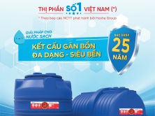 Bồn nhựa 10.000 đứng Đại Thành (Xem thêm VIDEO CLIP chi tiết cận cảnh & Giá bán sản phầm)