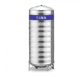 Bồn nước inox Tân Á 10.000 đứng 「Φ1700–0.8mm」 SUS.304