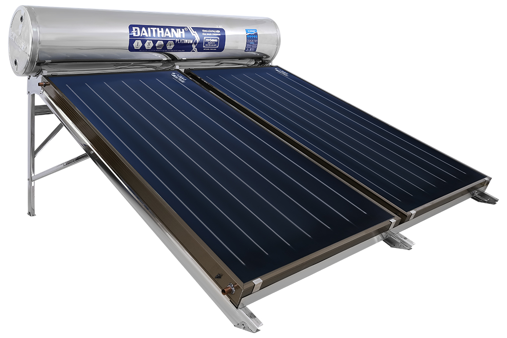 Máy nước nóng năng lượng mặt trời platinum ĐẠI THÀNH -TẤM PHẲNG