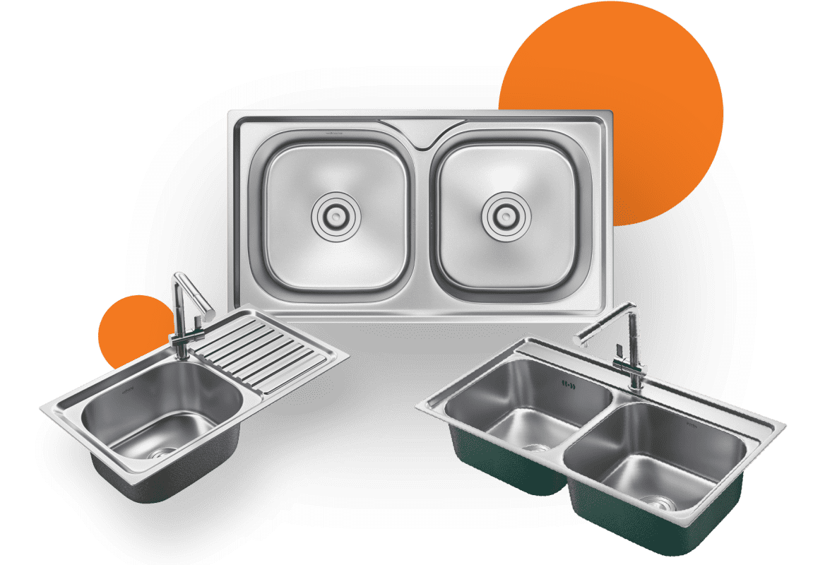 Chậu rửa chén inox WONANG Hàn Quốc